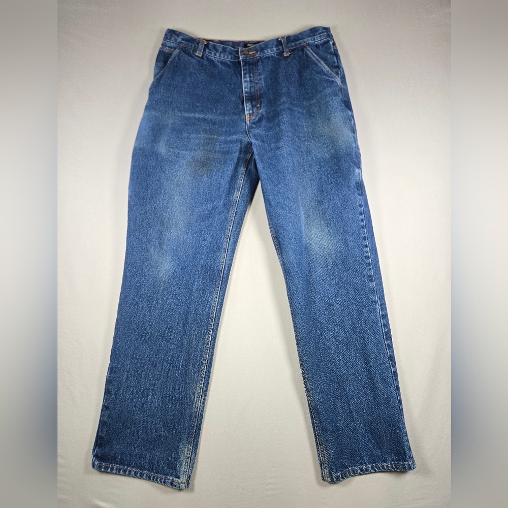 Walls Workwear FR Flame Resistant Carpenter Jeans 38x34 Blue Denim